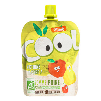 Органічний напій Vitabio Cool Fruits з яблуком та грушею, 90 г в Ровном Органічний напій Vitabio Cool Fruits з яблуком та грушею, 90 г в Ровном