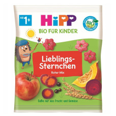 Органічні мультизлакові снеки HiPP з фруктово-овочевим міксом, з 12 міс., 30 г