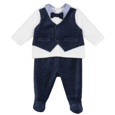 Костюм велюровий Camillo: сорочка та повзунки в Запорожье Костюм велюровий Camillo: сорочка та повзунки в Запорожье