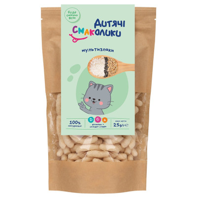 Палички неглазуровані Дитячі Смаколики Мультизлаки з чіа та солодкою стевією, з 36 міс., 25 г в Тернополе Палички неглазуровані Дитячі Смаколики Мультизлаки з чіа та солодкою стевією, з 36 міс., 25 г в Тернополе