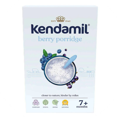 Молочна каша Kendamil з ягодами, з 7 міс., 150 г в Ровном Молочна каша Kendamil з ягодами, з 7 міс., 150 г в Ровном
