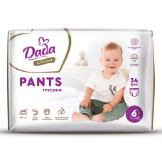 Підгузки-трусики Dada Elite Care, розмір 6, від 15 кг, 34 шт.