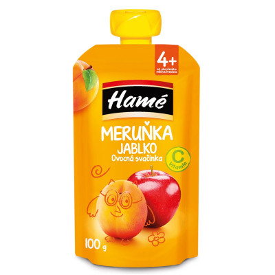 Фруктове пюре Hame Яблуко-Абрикос, з 4 міс., 100 г в Тернополе Фруктове пюре Hame Яблуко-Абрикос, з 4 міс., 100 г в Тернополе