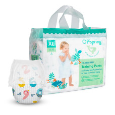 Підгузки-трусики Offspring Fun Figures, розмір XL, 12-20 кг, 30 шт.