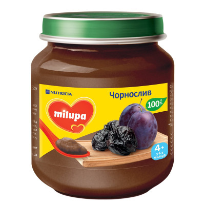 Фруктове пюре Milupa Чорнослив, з 4 міс., 125 г в Ровном Фруктове пюре Milupa Чорнослив, з 4 міс., 125 г в Ровном