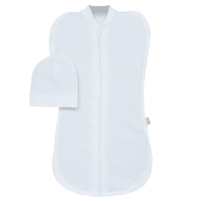 Комплект MagBaby Strip Milky: європелюшка та шапка Комплект MagBaby Strip Milky: європелюшка та шапка