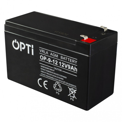 Аккумуляторная батарея Volt Polska AGM OPTI 12V 9 Ah VRLA в Черновцах