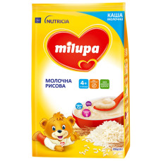 Молочна рисова каша Milupa, з 4 міс., 210 г Молочна рисова каша Milupa, з 4 міс., 210 г
