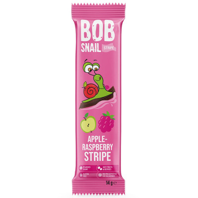 Страйпс натуральний яблучно-малиновий Равлик Боб, з 3 років, 14 г в Ровном Страйпс натуральний яблучно-малиновий Равлик Боб, з 3 років, 14 г в Ровном
