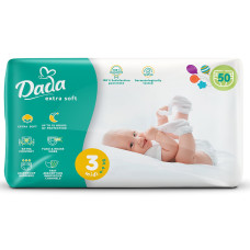 Підгузки Dada Extra Soft, розмір 3, 4-9 кг, 50 шт.