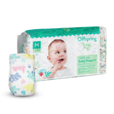 Підгузки Offspring Dinoland, розмір M, 6-10 кг, 42 шт. в Чернигове