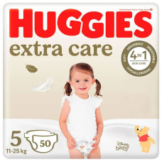 Підгузки Huggies Extra Care розмір 5, 11-25 кг, 50 шт.