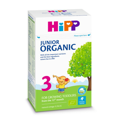 Органічна суха молочна суміш HiPP Organic Junior 3, з 12 міс., 500 г
