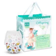 Підгузки-трусики Offspring Scriblee, розмір XXL, 15-23 кг, 24 шт.