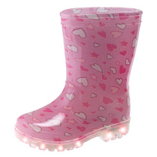 Чоботи гумові Walk Pink heart