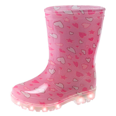 Чоботи гумові Walk Pink heart в Черновцах