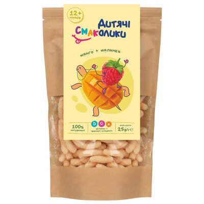 Палички неглазуровані Дитячі Смаколики Манго-малина, з 12 міс., 25 г в Тернополе Палички неглазуровані Дитячі Смаколики Манго-малина, з 12 міс., 25 г в Тернополе