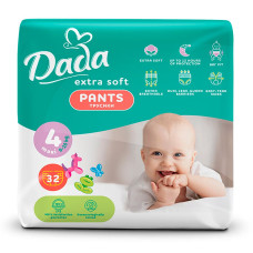 Підгузки-трусики Dada Extra Soft, розмір 4, 9-15 кг, 32 шт.