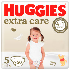 Підгузки Huggies Extra Care, розмір 5, 11-25 кг, 50 шт.