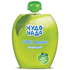 Пюре Чудо-Чадо Яблуко, з 4 міс., 90 г Пюре Чудо-Чадо Яблуко, з 4 міс., 90 г