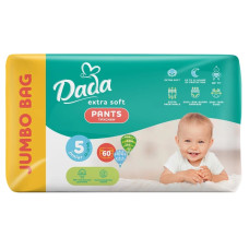 Підгузки-трусики Dada Extra Soft, розмір 5, 12-17 кг, 60 шт.
