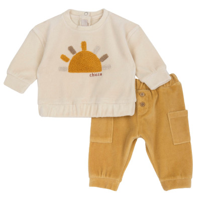 Велюровий костюм Little Sun: світшот та штани в Луцке Велюровий костюм Little Sun: світшот та штани в Луцке