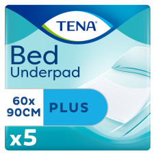 Пелюшки одноразові Tena Bed Plus 60х90см, 5 шт.