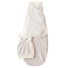 Комплект MagBaby Wind Milky: європелюшка на липучці та шапка Комплект MagBaby Wind Milky: європелюшка на липучці та шапка