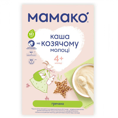 Каша на козячому молоці Мамако Гречана, з 4 міс., 200 г в Ровном Каша на козячому молоці Мамако Гречана, з 4 міс., 200 г в Ровном
