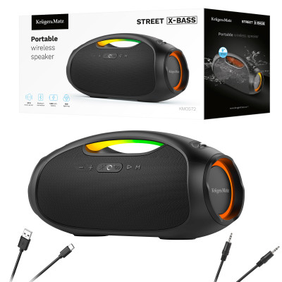 Беспроводная колонка Kruger&Matz Street X-BASS KM0572 в Запоріжжі