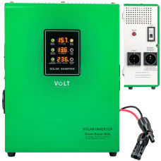 Солнечный инвертор преобразователь Volt Polska MPPT GREEN BOOST 3000 (120-350VDC) 3 кВт