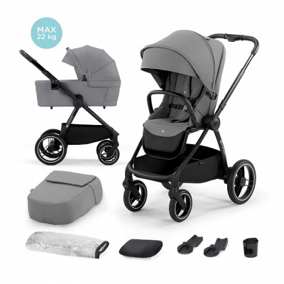 Универсальная коляска 2в1 KiderKraft Nea Platinum Grey в Житомире