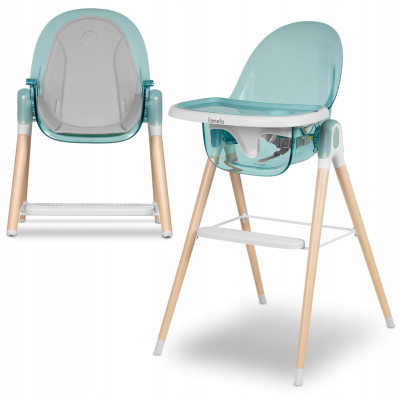 Стульчик для кормления 2в1 Lionelo Maya Green Turquoise в Луцке Стульчик для кормления 2в1 Lionelo Maya Green Turquoise в Луцке