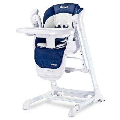 Кресло-качалка + стульчик для кормления Caretero INDIGO Navy в Ровном Кресло-качалка + стульчик для кормления Caretero INDIGO Navy в Ровном