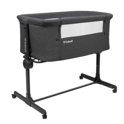 Приставная кроватка Kidwell Snuzzy Dark Grey в Виннице