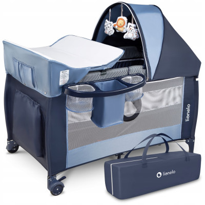 Кроватка-манеж Lionelo SVEN BLUE NAVY в Черновцах