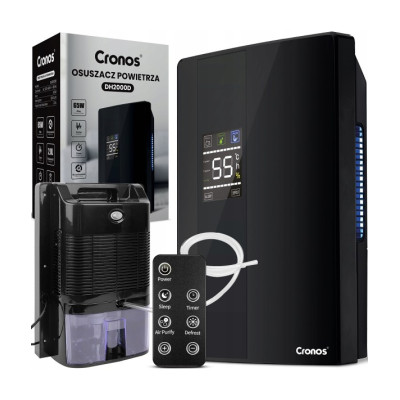 Осушитель воздуха Cronos DH2000D 2L Black в Чернівцях