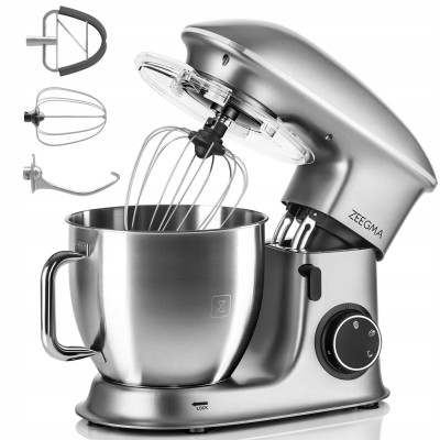 Тестомес миксер планетарный Zeegma PLANEET CHEF GREY 2200 Вт у Львові