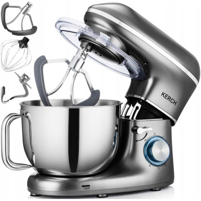 Тестомес миксер планетарный KERCH MyCHEF Grey 2200 Вт в Житомире