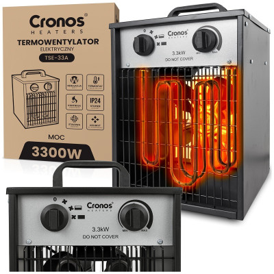 Промышленный тепловентилятор Cronos Heaters TSE-33A 3300W в Черновцах